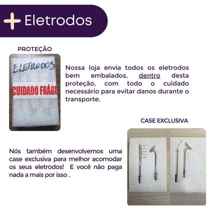 Imagem de Alta Frequência HF Ibramed KIT com 8 Eletrodos