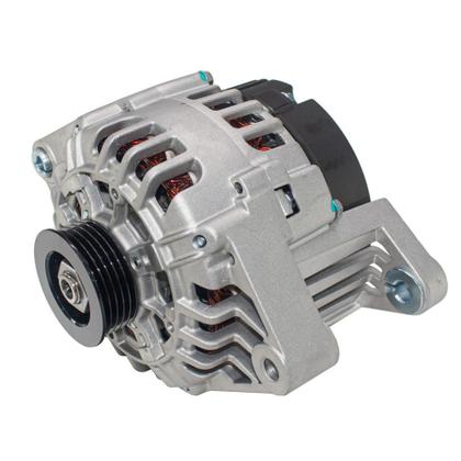 Imagem de Alternador Agile Celta Cruze Meriva Montana Onix Spin 90A Com Polia 5 Estrias 3 Vias - SEG - T002000024 