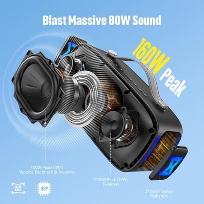 【新品】DOSS Extreme Boom Pro D300 Amazon.co.jp: DOSS Extreme Boom Pro D300 bluetoothスピーカー