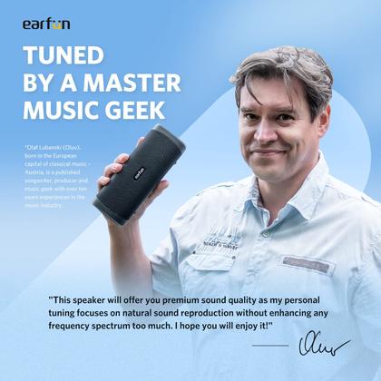 Alto-falante Bluetooth EarFun UBOOM L 28W - À Prova D'Água e