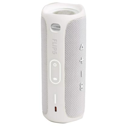Alto-falante Bluetooth JBL FLIP 5 à prova d'água portátil branco