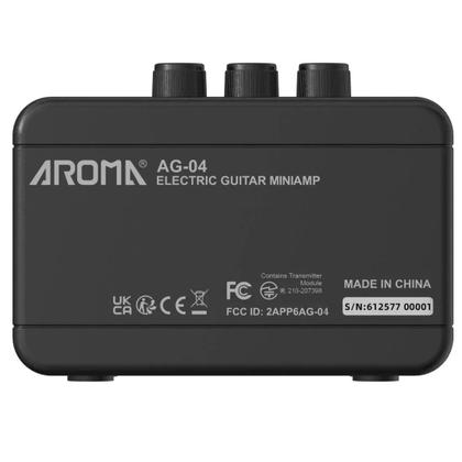 Imagem de Alto-falante Bluetooth Portátil Mini Amplificador De Guitarra Elétrica 5W Saída Aroma AG-04