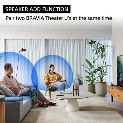 Alto-falante de TV vestível sem fio Sony BRAVIA Theater U HT-AN7