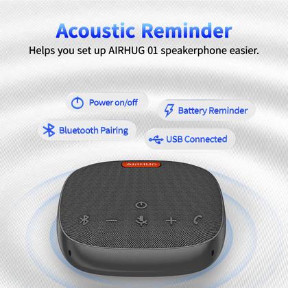 Imagem de Alto-falante e microfone de conferência AIRHUG 01 Bluetooth