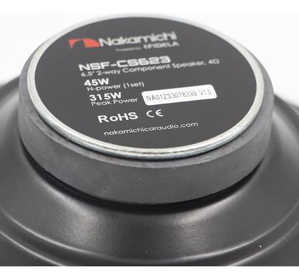 Imagem de Alto Falante Kit 2 Vias Nakamichi Nsfcs623 6 Polegadas 35w Rms Com Som Nítido e Graves Equilibrados