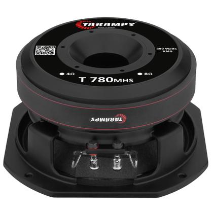 Imagem de Alto Falante Médio Grave Taramps T780 MHS 8 Polegadas 390W RMS 8 Ohms Woofer T 780