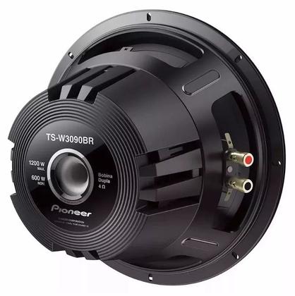 Imagem de Alto Falante Subwoofer Pioneer TS-W3090BR 12 pol 600W RMS 2X4 Ohms Bobina Dupla - 01919052100250