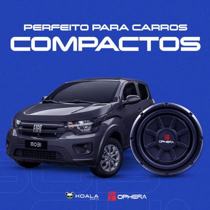 Imagem de Alto Falante Subwoofer Slim 10 Pol 250w Rms 4+4 Ohms Op250 Phantom Ophera