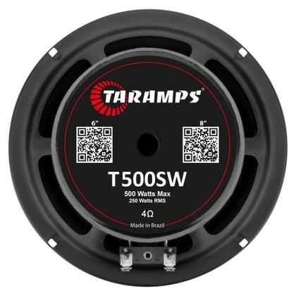 Imagem de Alto Falante Subwoofer Taramps T 500SW 6 Polegadas 250W RMS 4 Ohms
