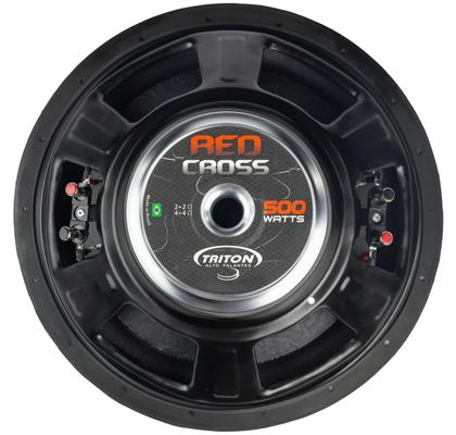Imagem de Alto Falante Subwoofer Triton Redcross 12p 4 Ohms 500w Rms
