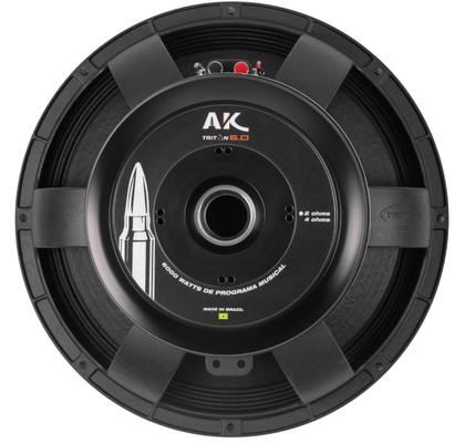 Alto Falante Triton Ak 6.0 15 + Kit Strobo RGB Zendel - Triton