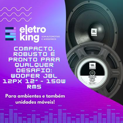 Imagem de Alto Falante Woofer Jbl 12px 150w Rms Som Automotivo 8 Ohms