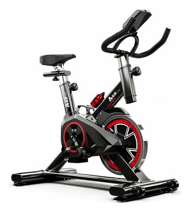 Imagem de Aluí Bicicleta Spinning Ergométrica Roda 10kg Carga Correia Silenciosa Cárdio em Casa