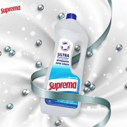 Imagem de Alvejante Sem Cloro Ultra Branqueador Suprema 1,5L