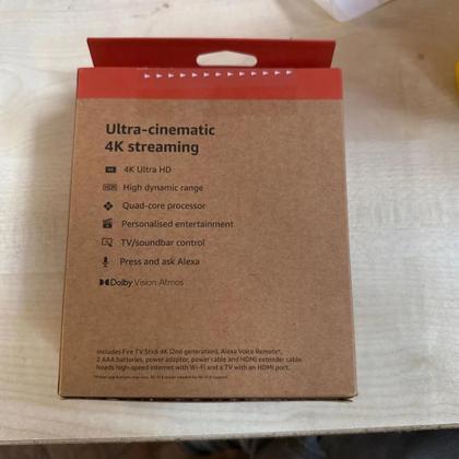 Imagem de AM. Fire Stick 4k Wi-fi 6 Com Alexa Por Voz Inteligente ORIGINAL