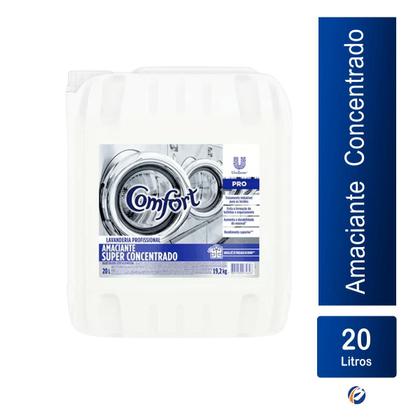Imagem de Amaciante Comfort 20L Profissional Concentrado Rende 20 Toneladas Maciez Perfume Cápsulas Industrial