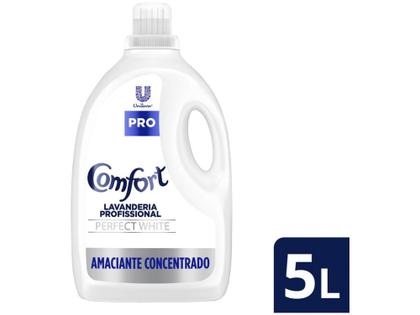 Imagem de Amaciante Comfort Lavanderia Perfect White - Concentrado Profissional 5L
