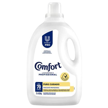 Imagem de Amaciante Comfort Lavanderia Profissional Puro Cuidado 5L