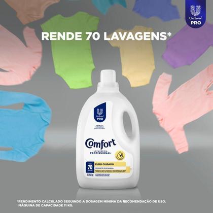 Imagem de Amaciante Comfort Lavanderia Profissional Puro Cuidado 5L
