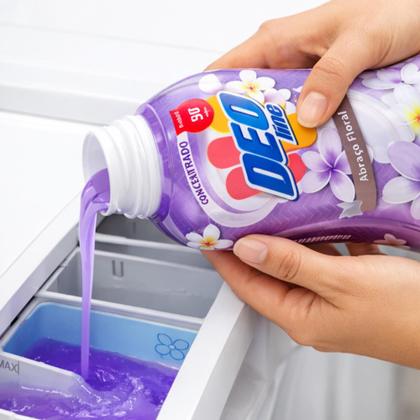 Imagem de Amaciante concentrado 1 Litro  Perfume Intenso que Dura Dias