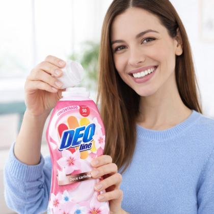 Imagem de Amaciante concentrado 1 Litro  Perfume Intenso que Dura Dias