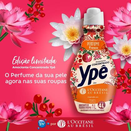 Imagem de Amaciante Concentrado Ypê 1 litro Loccitane Perfume Sofisticado