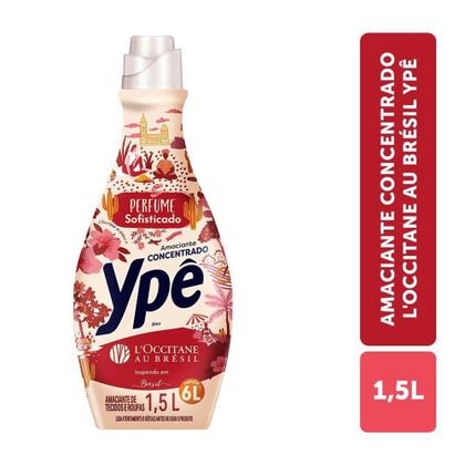 Imagem de Amaciante Concentrado Ypê 1,5L Frasco LOccitane Brésil