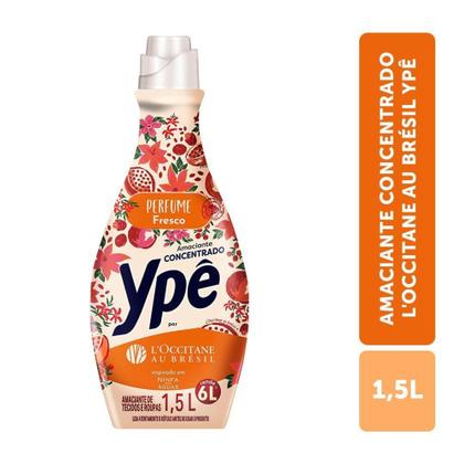 Imagem de Amaciante Concentrado Ypê 1,5L Frasco LOccitane Ninfa das águas