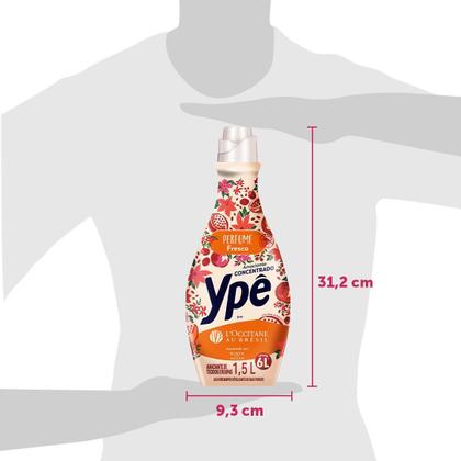 Imagem de Amaciante Concentrado Ypê 1,5L Frasco LOccitane Ninfa das águas