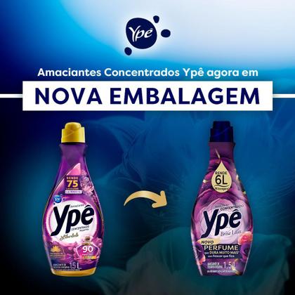 Imagem de Amaciante Concentrado Ypê Brisa Lilás 1,5 Litro
