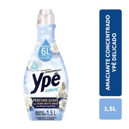 Imagem de Amaciante Concentrado Ypê Delicado 1,5 Litro