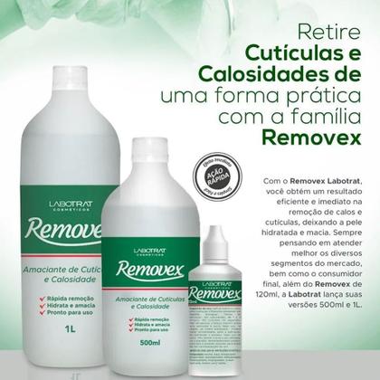 Imagem de Amaciante De Cutículas E Calos Labotrat Pro Removex 500ml