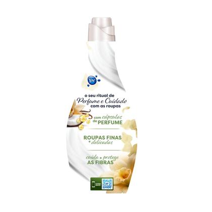Imagem de Amaciante de Roupa e Tecidos Concentrado Coco Baunilha Ypê Frasco 1,5l