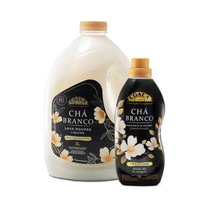Imagem de Amaciante de Roupas Concentrado 1l Chá Branco Coala Laundry