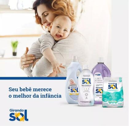 Imagem de Amaciante de Roupas Concentrado 500ml -Girando Sol (Coco Baunilha Hipoalergenico Doces Sonhos)