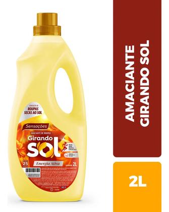 Imagem de Amaciante De Roupas Girando Sol 2 Litros Energia Ativa