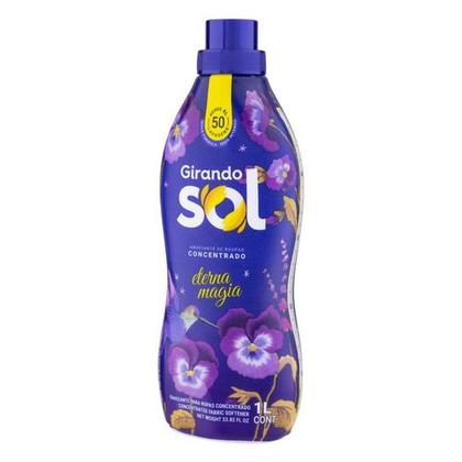 Imagem de Amaciante de Roupas Girando Sol Concentrado 1 Lt Eterna Magia
