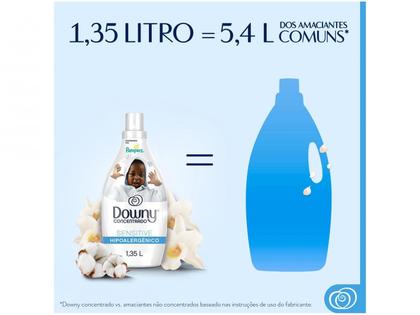 Imagem de Amaciante Downy Concentrado Sensitive Hipoalergênico para Roupa de Bebê 1,35L