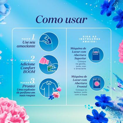 Imagem de Amaciante roupa comfort boom frescor