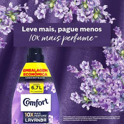 Imagem de Amaciante Roupas Concentrado Lavanda Frasco Comfort 1,5l