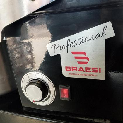 Imagem de Amassadeira Espiral Padaria 5 kg massa pronta 10 Vel Compacta AES-05 Branca Bivolt - Braesi