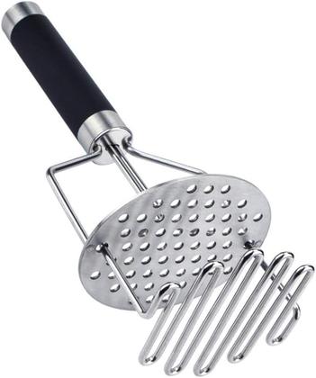 Imagem de Amassador de Batata 2 em 1 Inox 24x10Cm