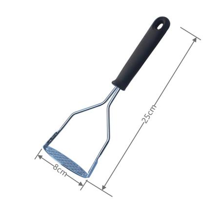 Imagem de Amassador de Batata Inox com Cabo Plástico com Alça