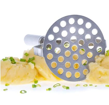Imagem de Amassador De Batata Legumes Linha Inox Pratico Cozinha
