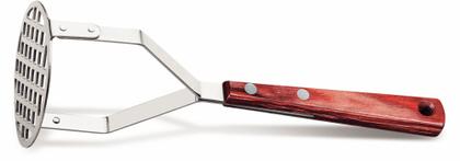 Imagem de Amassador de Batatas Tramontina com Lâmina em Aço Inox e Cabo em Madeira Polywood Vermelho