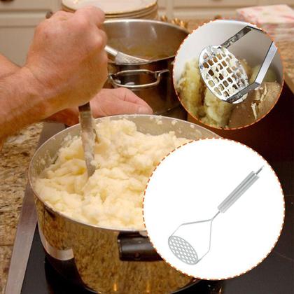 Imagem de Amassador Espremedor De Batatas Manual Profissional Aço Inox