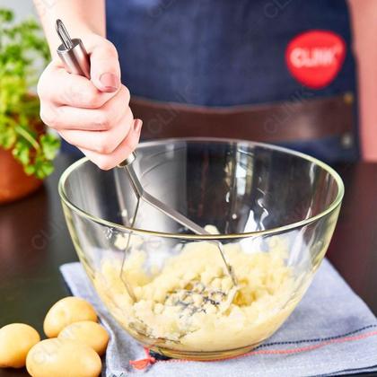 Imagem de Amassador Espremedor De Batatas Purê Legumes De Inox - CLINK