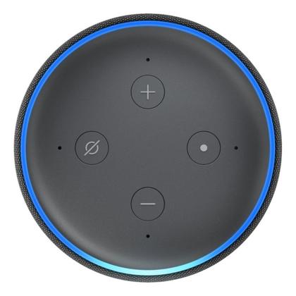 Imagem de Amazon Echo Dot 3 Gen Com Assistente Virtual Alexa Charcoal