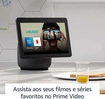 AMAZON ECHO SHOW 10 (PRETO, 3ª GERAÇÃO) - Smart Display - Magazine