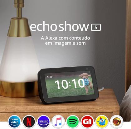 Amazon Echo Show 5 2 Geração - Smart Display - Magazine Luiza